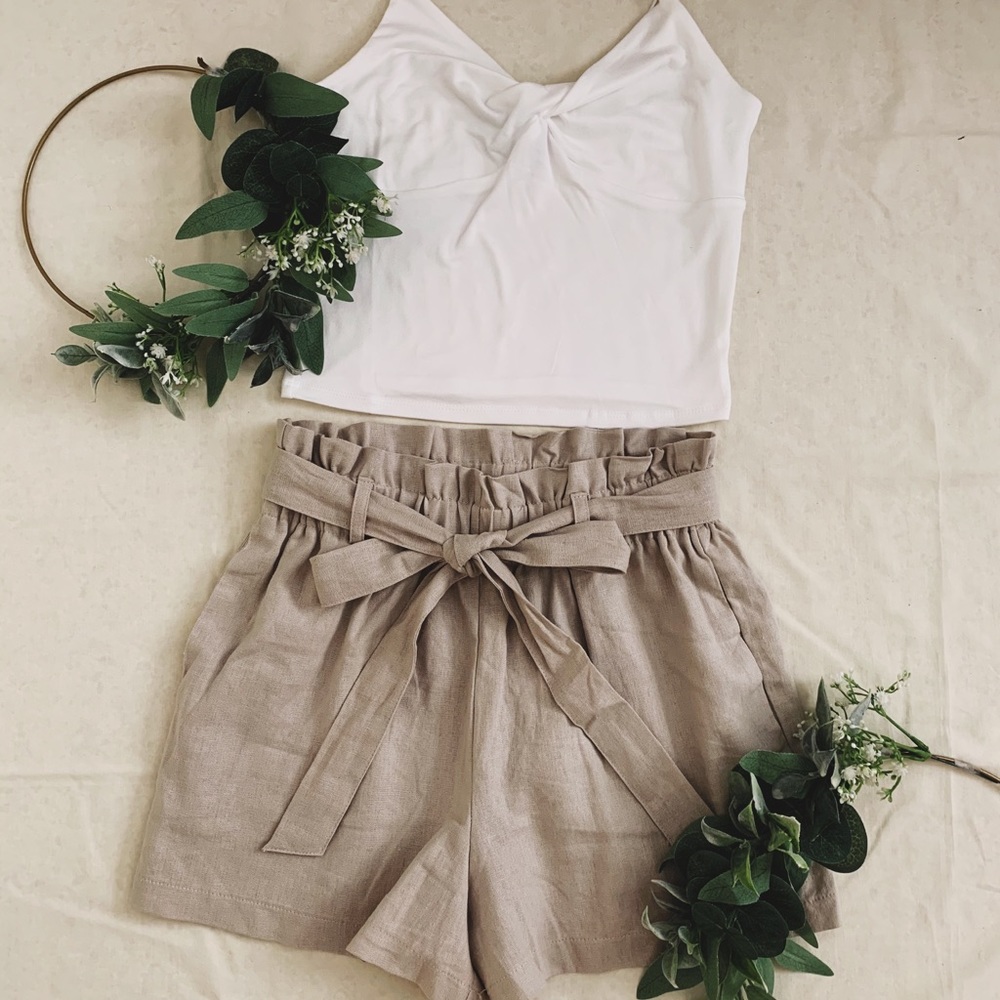 Paper bag shorts